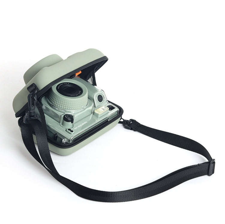Oxford Cloth EVA Storage Bag with Strap For FUJIFILM Instax WIDE 400 / 210 / 300 (Green)