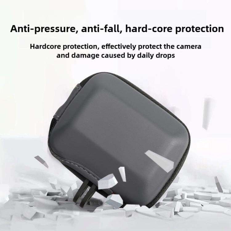 Portable Body Half Coverage Storage Box Bag for GoPro / DJI Action Camera (Grey)