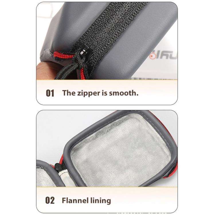 Portable Body Half Coverage Storage Box Bag for GoPro / DJI Action Camera (Grey)