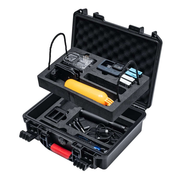 STARTRC Waterproof EVA ABS Dual-layer Suitcase Storage Box For GoPro HERO12 Black /11 Black /10 B...