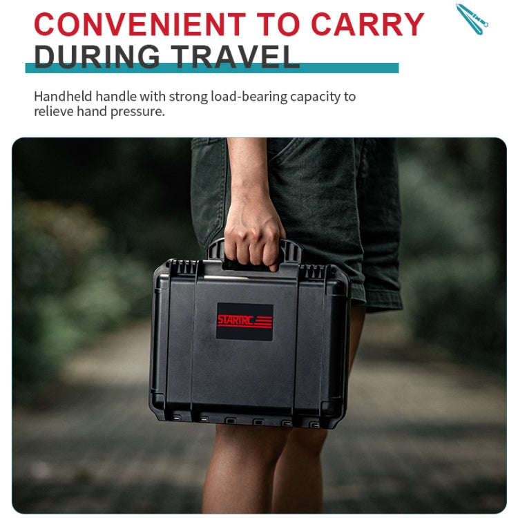 STARTRC Waterproof EVA ABS Dual-layer Suitcase Storage Box For GoPro HERO12 Black /11 Black /10 B...