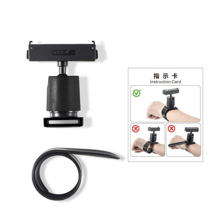 For Insta360 GO 3S / GO 3 STARTRC Silicone Wristband Snap Ring Quick Release Fixed Adapter Mount ...