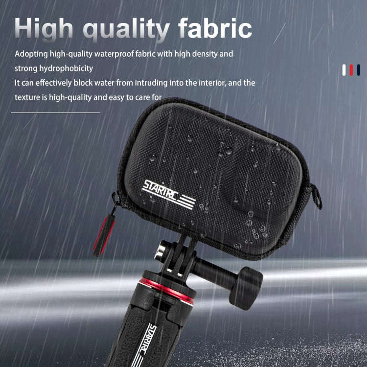 STARTRC Camera PU Carry Case For Insta360 GO3 / DJI Action 3 / 4 / 5 Pro (Black)