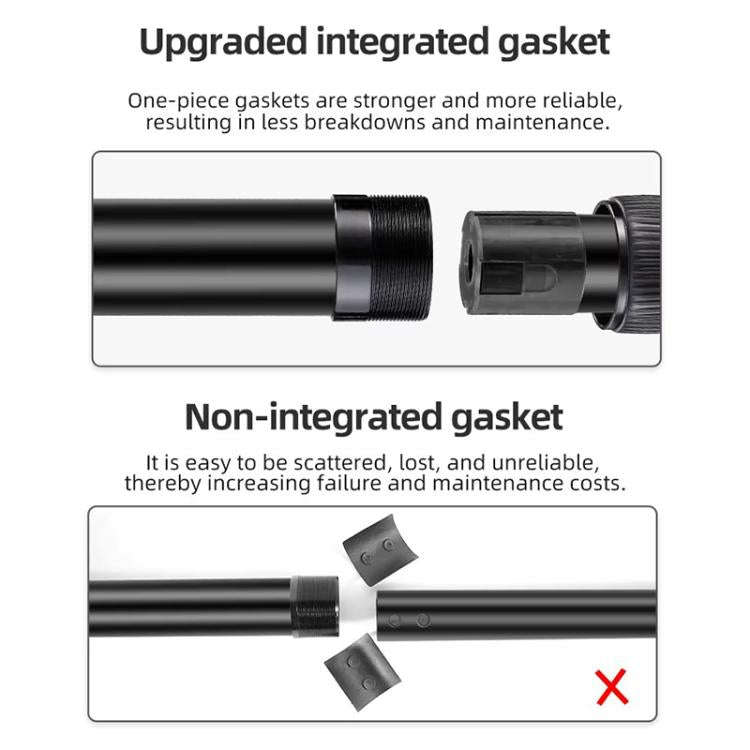 BEXIN RK294 Portable Collapsible Aluminum Alloy Camera Tripod (Black)