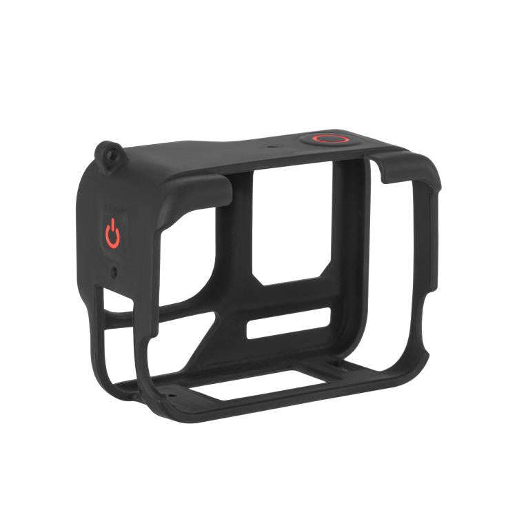For Insta360 Ace Pro 2 STARTRC Body Silicone Case with Lens Cap & Lanyard (Black)