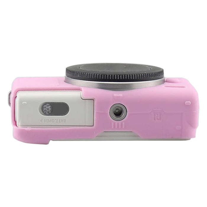 Soft Silicone Protective Case for Canon M100 (Pink)