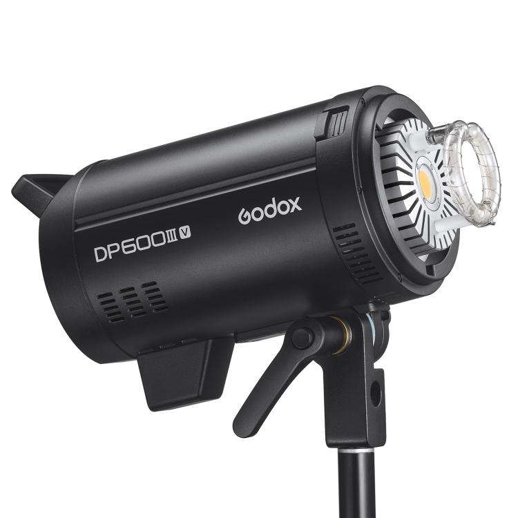 Godox DP600III-V Studio Flash Photo Light 600Ws 2.4G Wireless X System Bowens Mount Light (EU Plug)