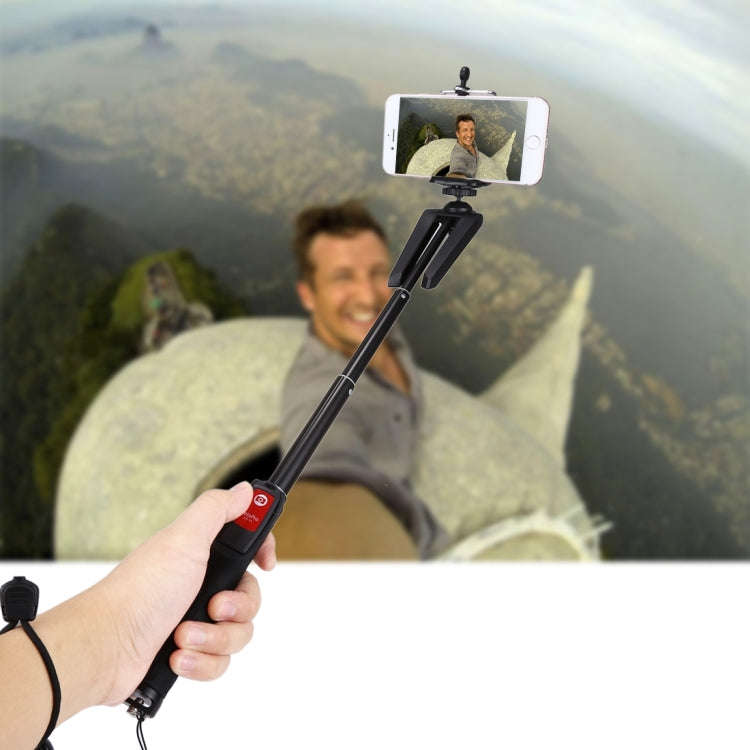 Letspro LY-11 3 in 1 Handheld Tripod Self-portrait Monopod Extendable Selfie Stick with Remote Sh...