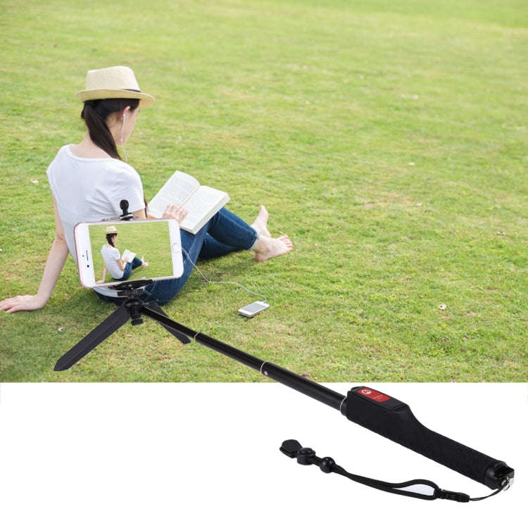 Letspro LY-11 3 in 1 Handheld Tripod Self-portrait Monopod Extendable Selfie Stick with Remote Sh...