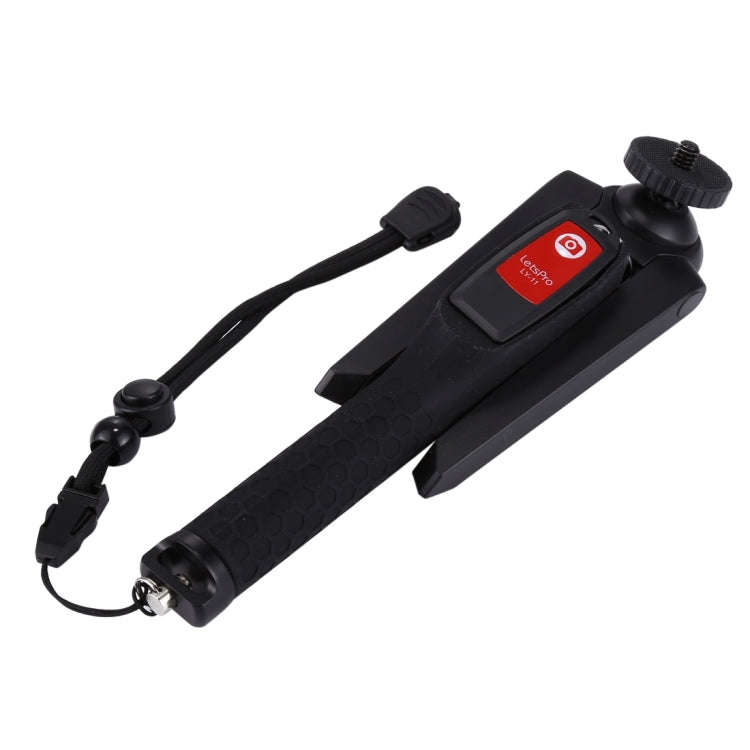 Letspro LY-11 3 in 1 Handheld Tripod Self-portrait Monopod Extendable Selfie Stick with Remote Sh...