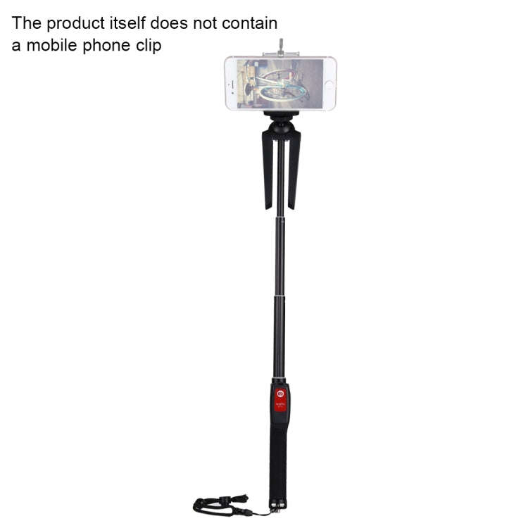 Letspro LY-11 3 in 1 Handheld Tripod Self-portrait Monopod Extendable Selfie Stick with Remote Sh...