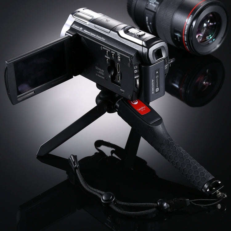 Letspro LY-11 3 in 1 Handheld Tripod Self-portrait Monopod Extendable Selfie Stick with Remote Sh...