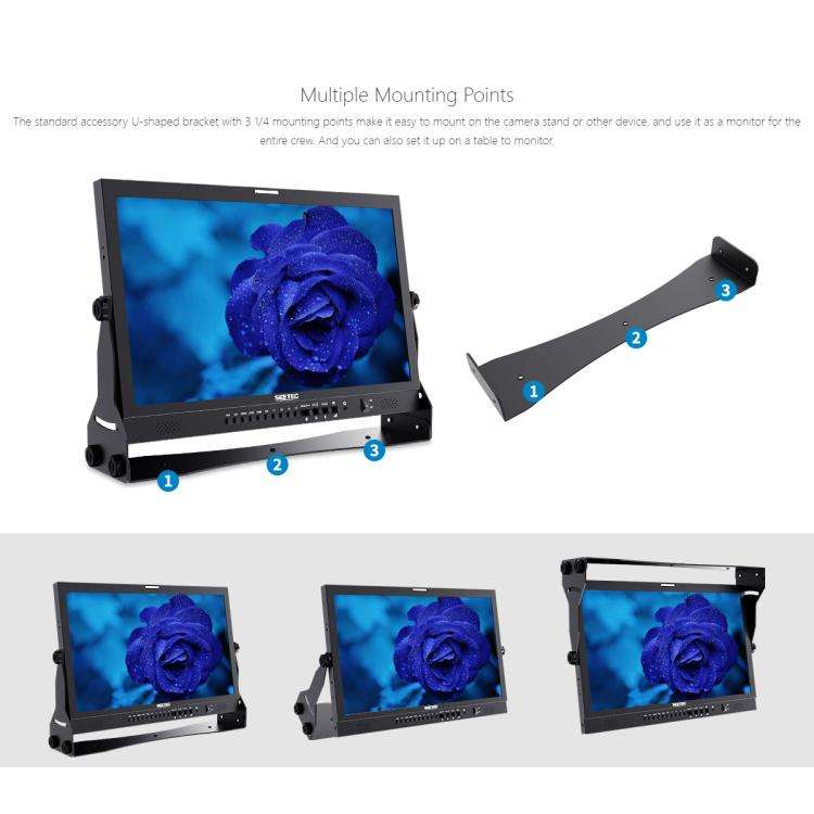 SEETEC P238-9HSD 23.8 inch 3G-SDI 4K HDMI Pro Broadcast LCD Monitor IPS Full HD 1920x1080 Monitor...