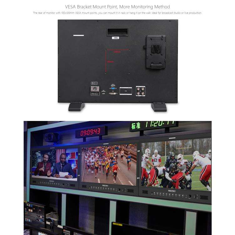 SEETEC P215 PRO 21.5 inch 1000nit High Bright Broadcast Monitor Full HD 1920x1080 Monitor(EU Plug)