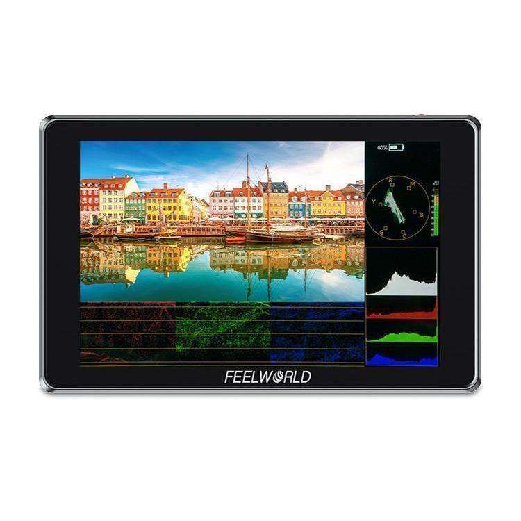 FEELWORLD S7 7 inch 12G SDI HDMI2.0 Camera Field Monitor High Brightness1600nit Touchscreen Monit...