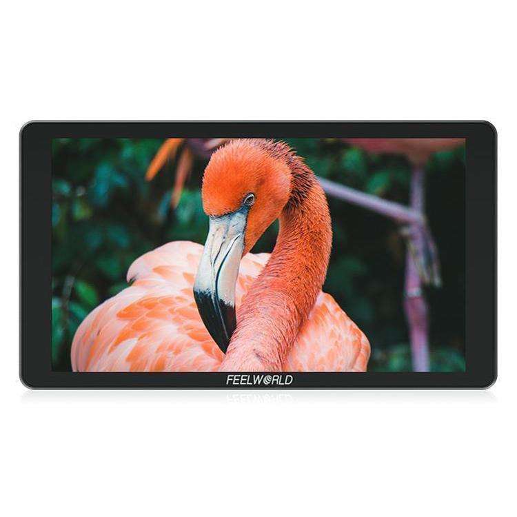 FEELWORLD P6XL 6.0 inch Aluminium Built-in Battery DSLR Camera Field Monitor Touch Screen 4K HDMI...