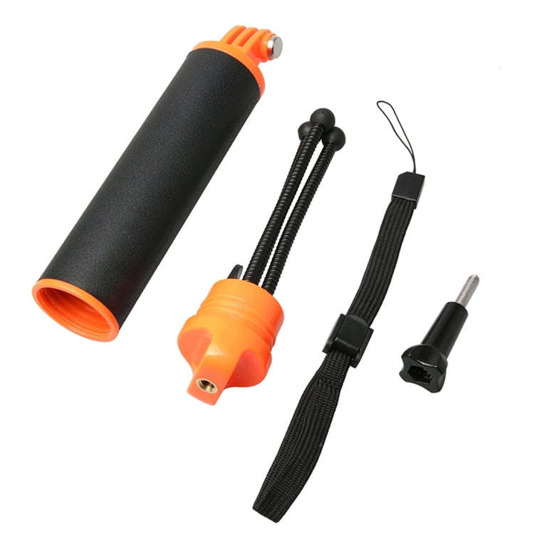 Floating Handle Grip with Tripod Holder & Adjustable Anti-lost Strap for GoPro, Insta360, DJI and...