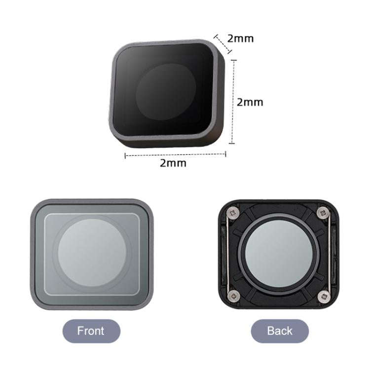 For GoPro HERO5 UV Protective Lens Repair Part(Black)