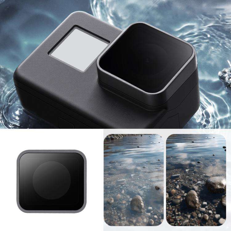 For GoPro HERO7 /6 /5 Protective Lens CPL Filter (Black)