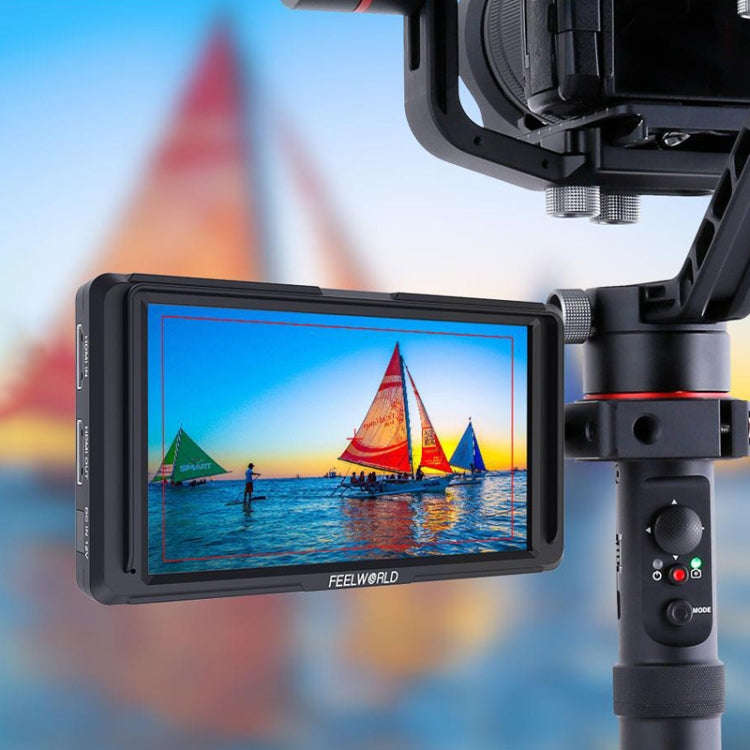 FEELWORLD F5 4K 1920 x 1080 5 inch Camera Field Monitor, Support HDMI
