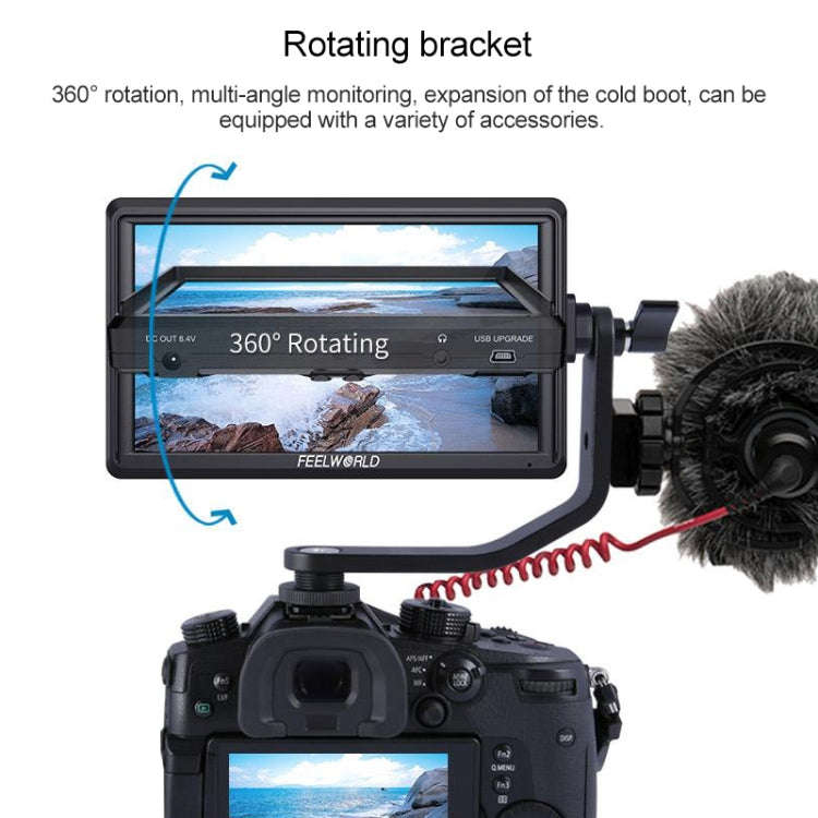 FEELWORLD S55 V2 1920x1152 HDMI 5.5 inch Camera Field Monitor