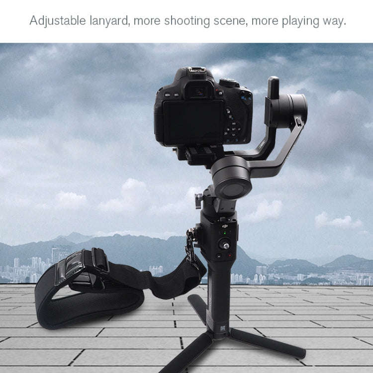 STARTRC 1105892 Thickening Decompression Portable Lanyard for DJI RONIN-SC(Black)