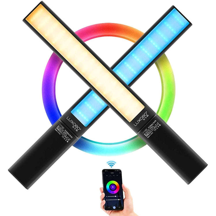 LUXCeO P6 RGB Colorful Photo LED Stick Video Light Handheld APP Control Full Color LED Fill Light...