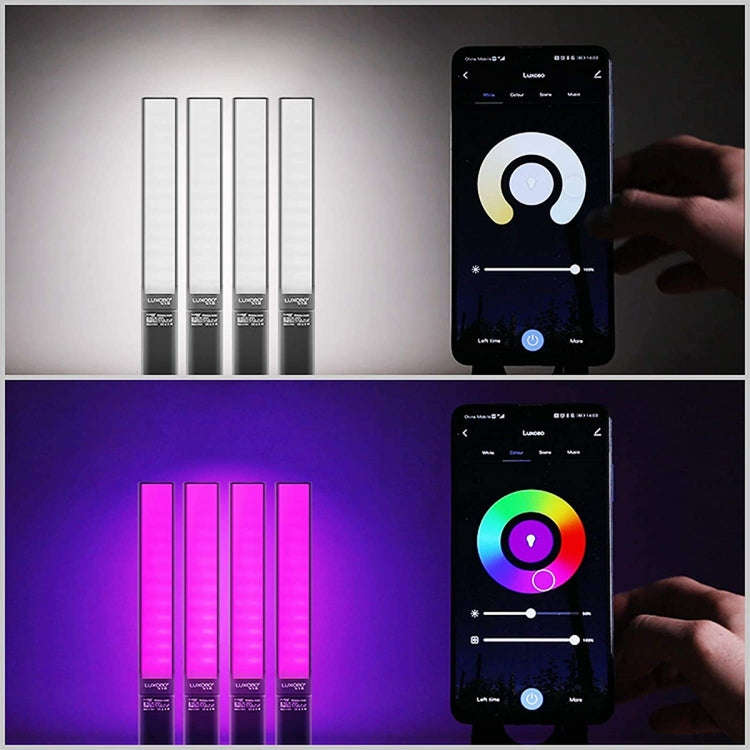 LUXCeO P6 RGB Colorful Photo LED Stick Video Light Handheld APP Control Full Color LED Fill Light...