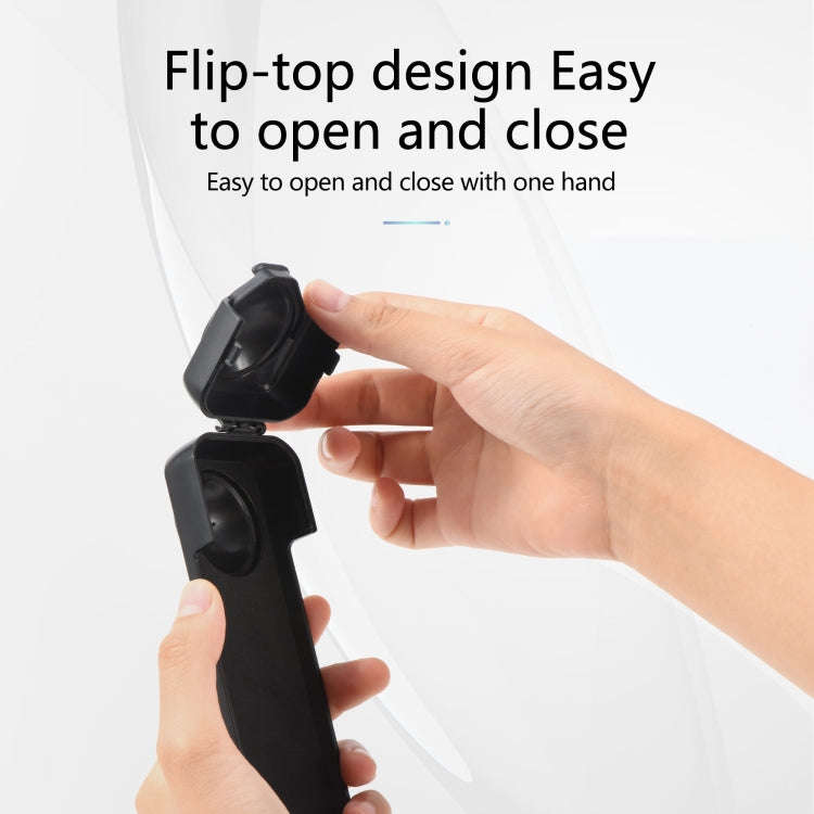 For Insta360 X5 / X4 Screen Lens Protective Cover (Black)