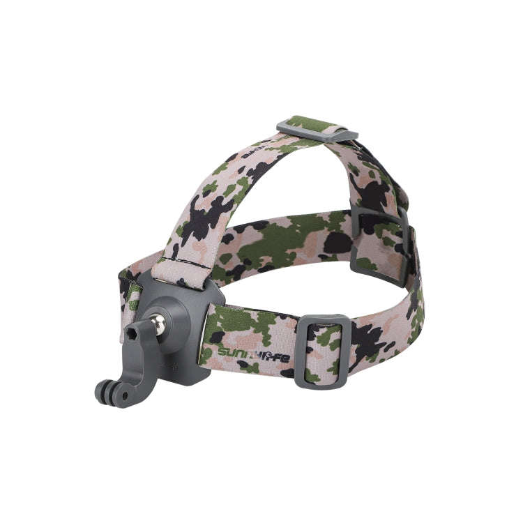 Sunnylife TD672 360 Rotation Adjustable Head Strap Vlog POV Mount Belt for GoPro, Insta360, DJI O...