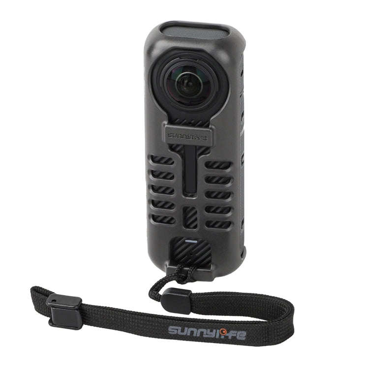 For Insta360 X4 Sunnylife Graphene Case High Thermal Conductivity Protective Case with Hand Strap...