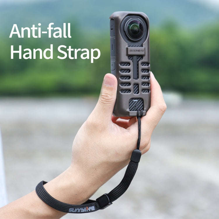 For Insta360 X4 Sunnylife Graphene Case High Thermal Conductivity Protective Case with Hand Strap...