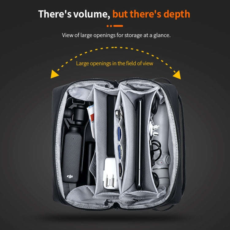 STARTRC Multifunctional Photography Storage Pack Data Camera Digital Bag (Black)