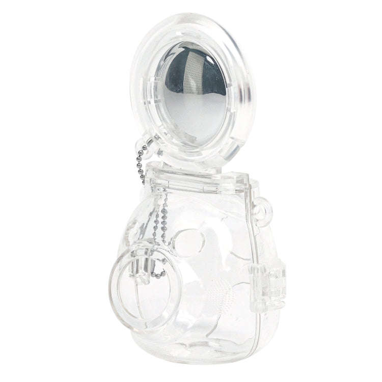 For FUJIFILM Instax PAL Crystal Hard Case Camera Bag with Shoulder Strap (Transparent)