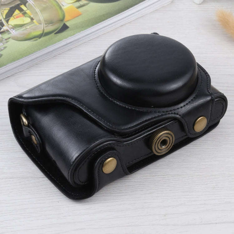 Full Body Camera PU Leather Case Bag with Strap for Samsung Galaxy Camera EK-GC100 / EK-GC110 / E...