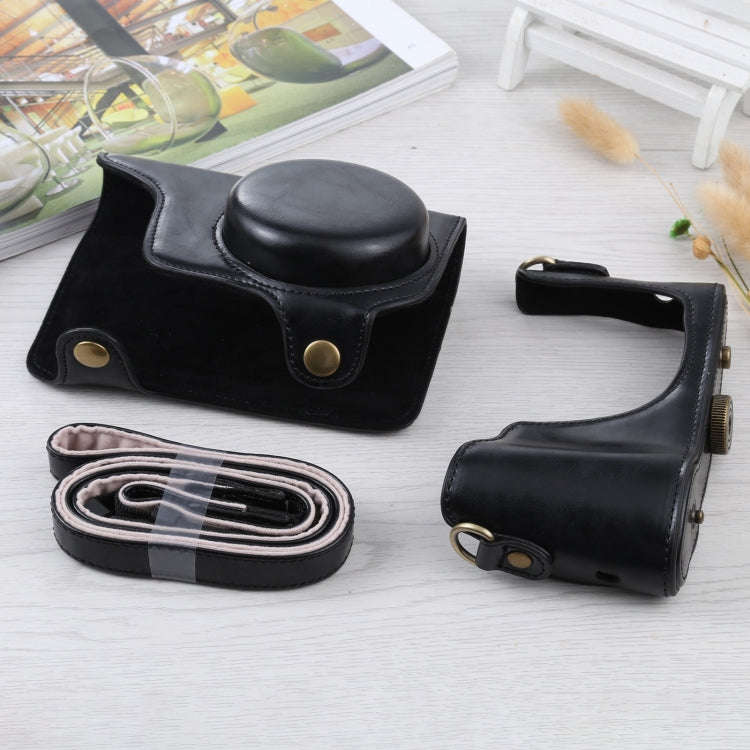 Full Body Camera PU Leather Case Bag with Strap for Samsung Galaxy Camera EK-GC100 / EK-GC110 / E...