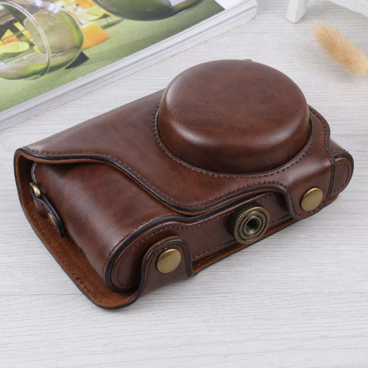 Full Body Camera PU Leather Case Bag with Strap for Samsung Galaxy Camera EK-GC100 / EK-GC110 / E...