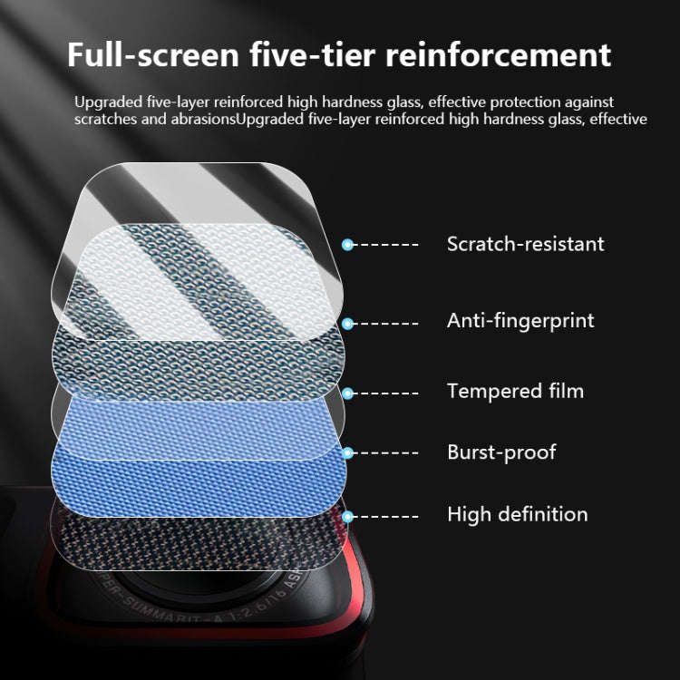 For Insta360 Ace Pro 2 STARTRC 2 Sets 3 in 1 Rear & Front  Screen + Lens Tempered Glass Film