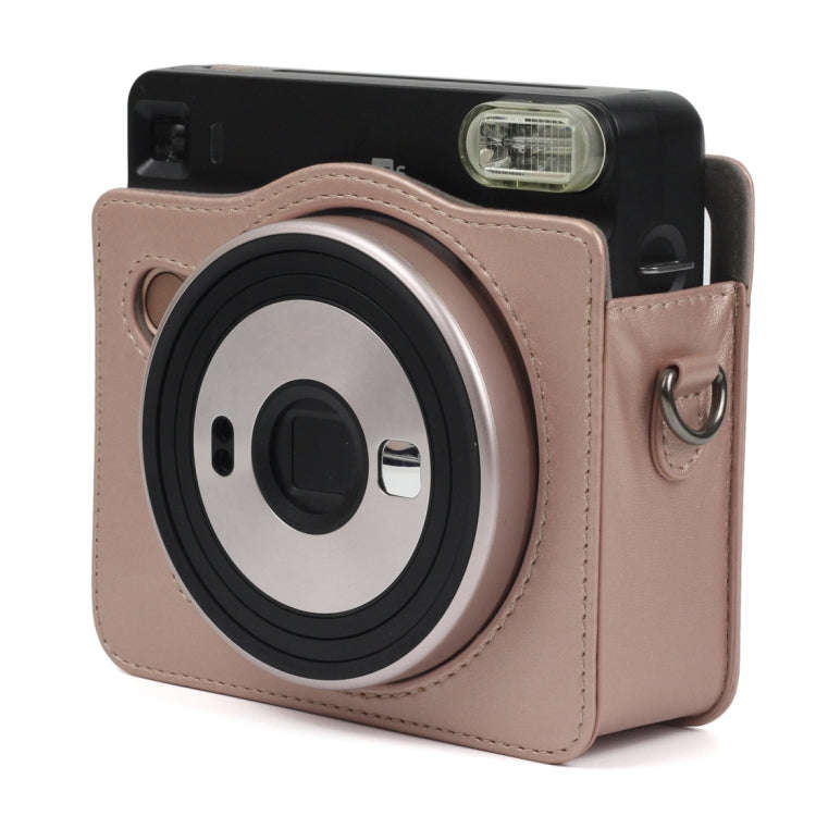 Pearly Lustre PU Leather Case Bag for FUJIFILM Instax SQUARE SQ6 Camera, with Adjustable Shoulder...