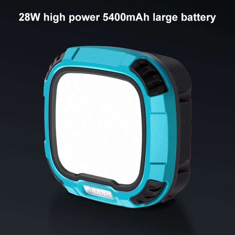 136 LEDs 28W Waterproof LED Work Light Photography Fill Light (Blue)
