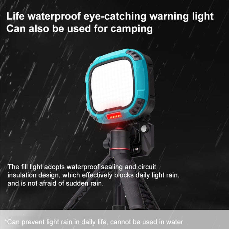 136 LEDs 28W Waterproof LED Work Light Photography Fill Light (Blue)