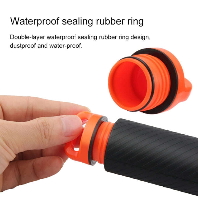 Shutter Trigger + Floating Hand Grip Diving Buoyancy Stick with Adjustable Anti-lost Strap & Scre...