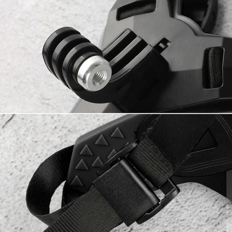 Helmet Belt Mount for GoPro, Insta360, DJI and Other Action Cameras(Black)