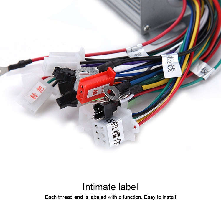 48V 500W 12-tube Brushless Intelligent Dual-mode Two-wheel Three-wheel Electric Vehicle Controller