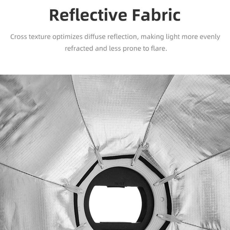 TRIOPO K90 90cm Speedlite Flash Octagon Parabolic Softbox Bowens Mount Diffuser for Speedlite
