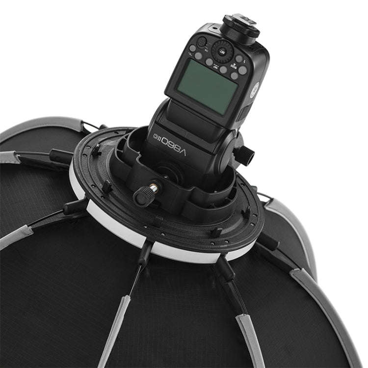 TRIOPO KS55 55cm Speedlite Flash Octagon Parabolic Softbox Diffuser with Bracket Mount Handle