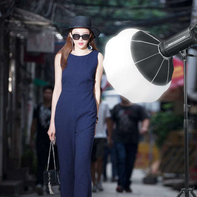 TRIOPO KQ65 65cm Foldable Lantern Softbox SpeedLite Flash Light Foldable Diffuser