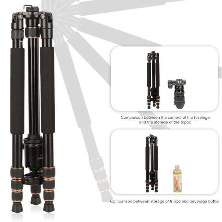 TRIOPO 652 Horizontal Arm Tripod Mount Quick Release Center Column Boom Bracket with Tripod Ball-...