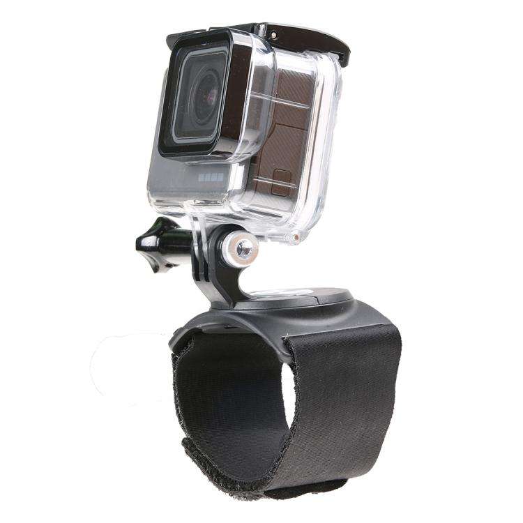 GP278 3 in 1 Hand Wrist Arm Leg Straps 360-degree Rotation Mount for GoPro, Insta360, DJI and Oth...