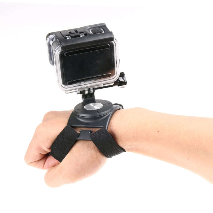GP278 3 in 1 Hand Wrist Arm Leg Straps 360-degree Rotation Mount for GoPro, Insta360, DJI and Oth...